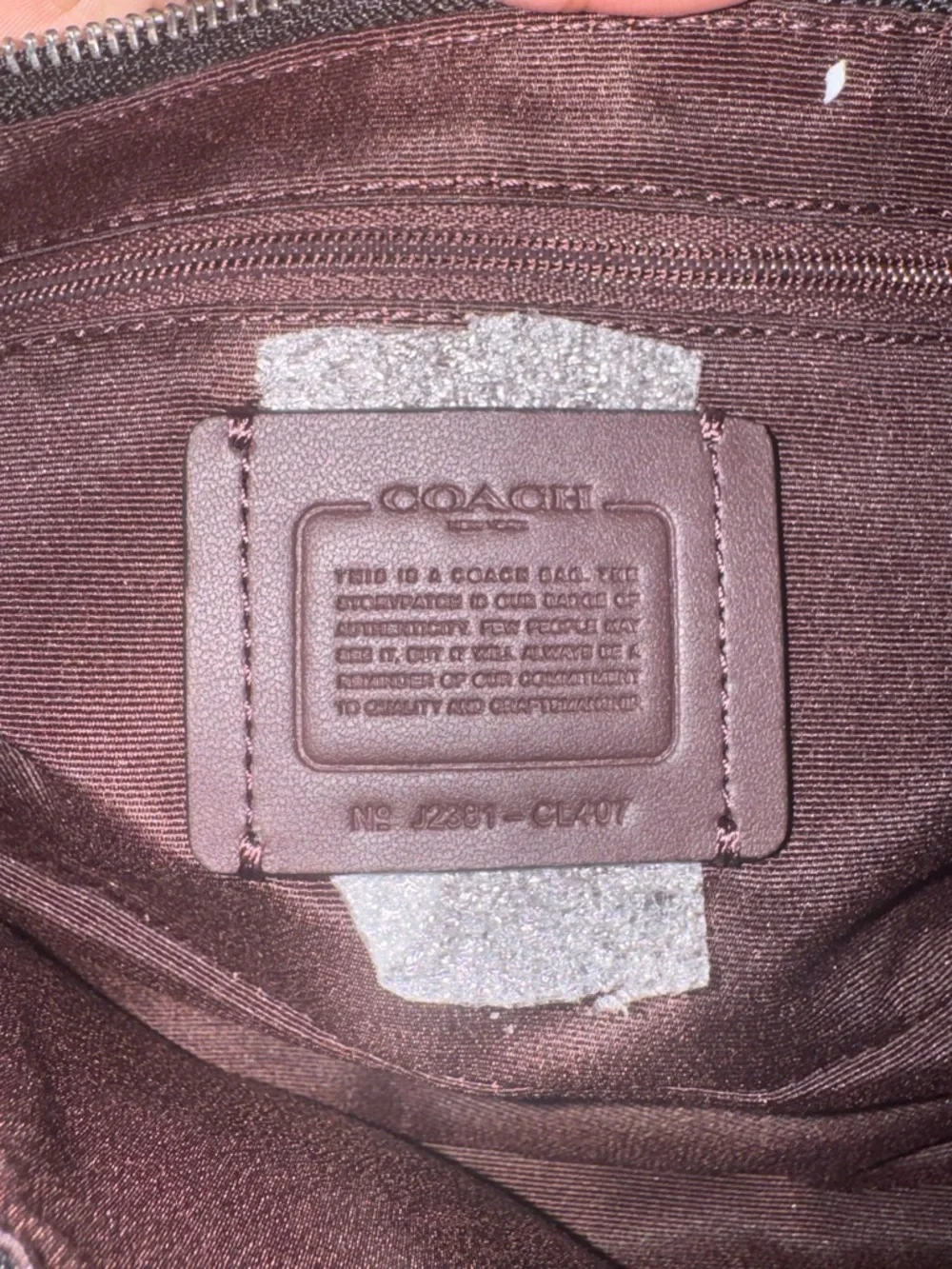 COACH Charlotte Shoulder Bag - Picture 10 of 11